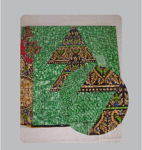 Nappe de table ethnik - vert